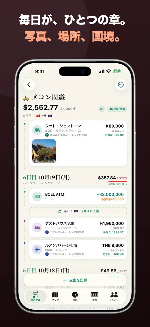 毎日が、ひとつの章。写真、場所、国境。