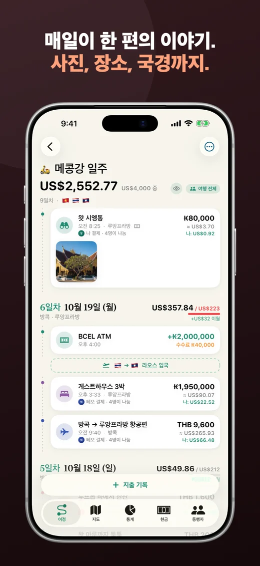 매일이 한 편의 이야기. 사진, 장소, 국경까지.
